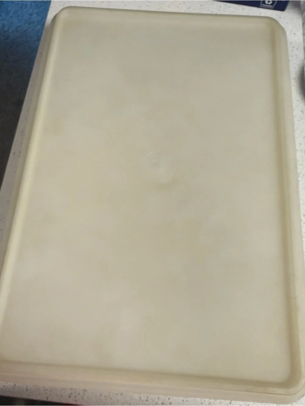 Vintage Tupperware rectangular plastic with lid